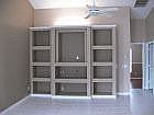 built-in entertainment center