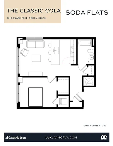 Floor plan The Classic Cola