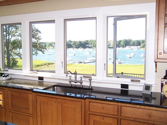 view from kitchen