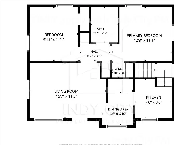 2 bed, 1.0 bath, 727 sqft, $1,300 — Photo 2