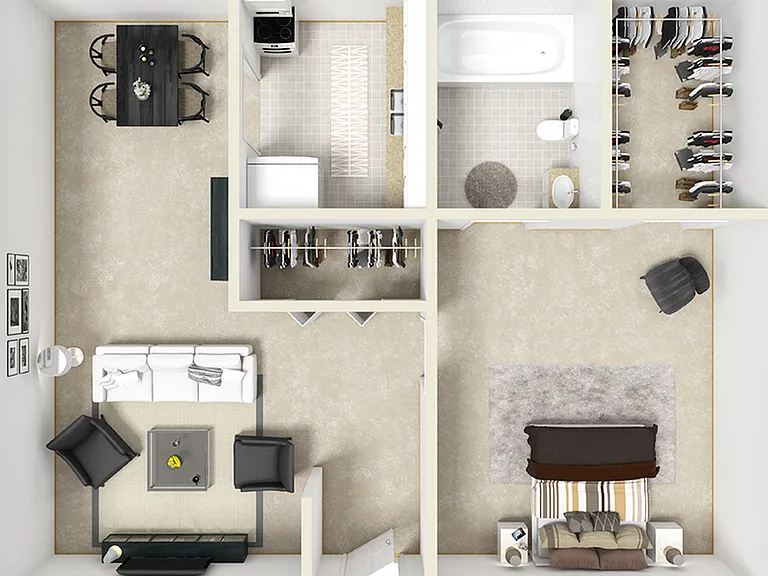 Village West 1/1 Render Village West 1/1 Render