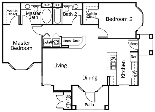 Floor plan Salerno