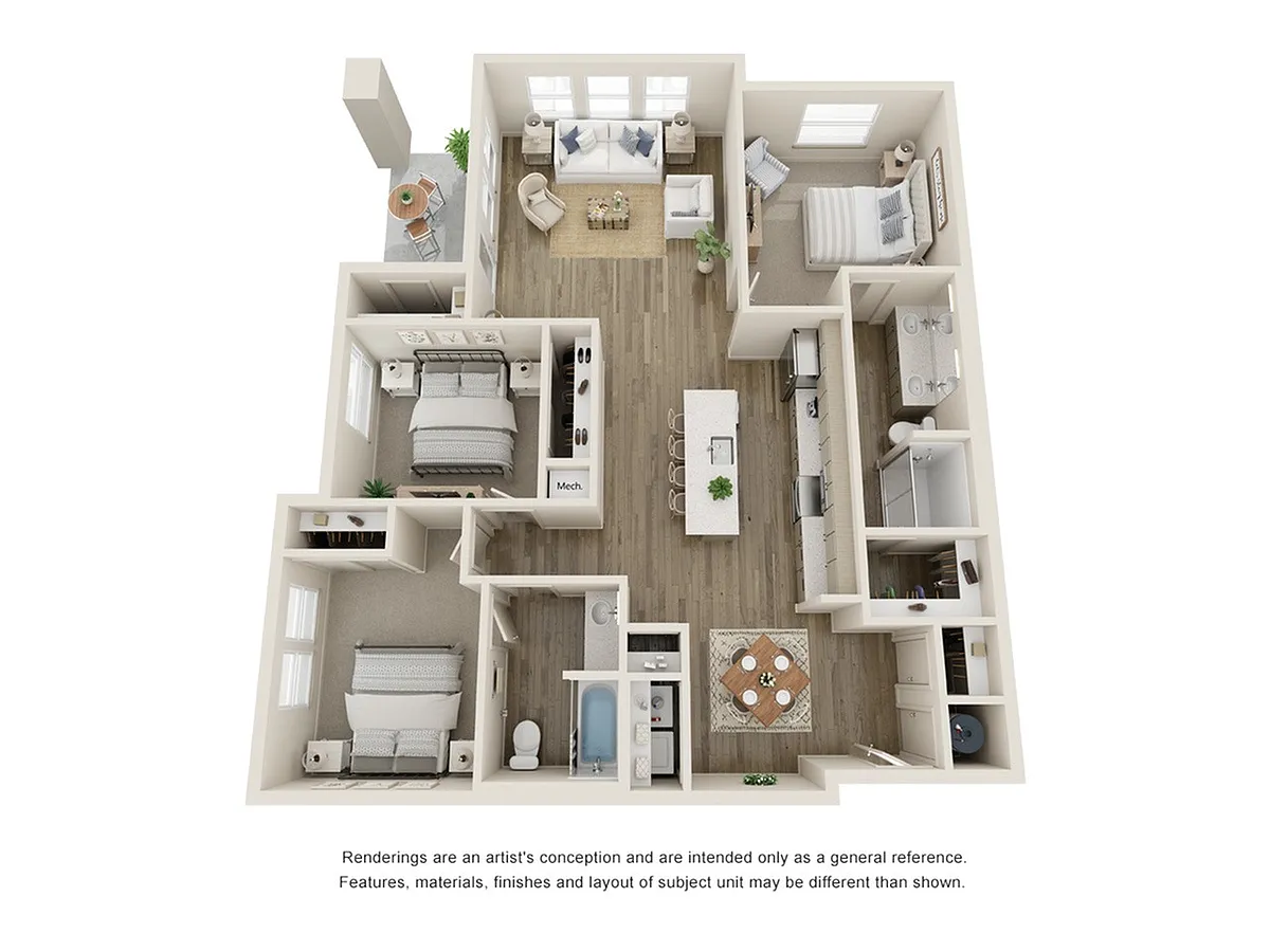 Floor plan C1