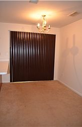 Dining room leading to rear yard and patio