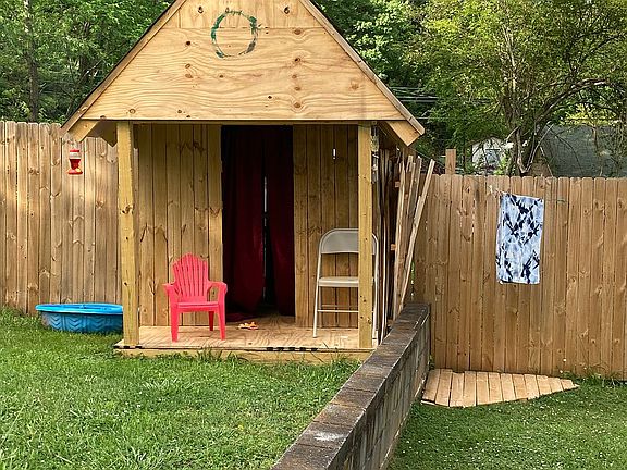 Club house with loft.