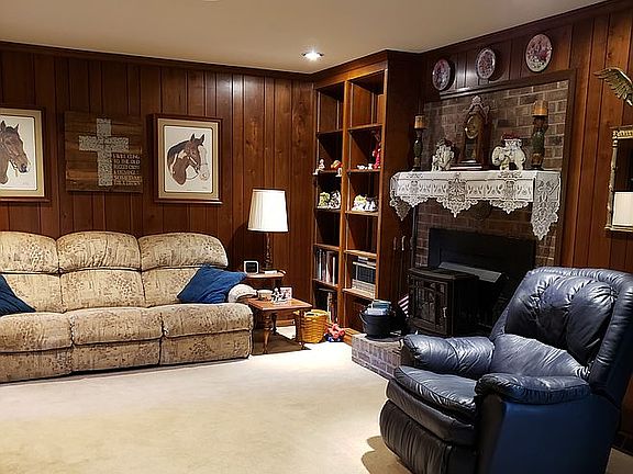 Built-ins & Fireplace