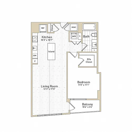 Floor plan A22A - Rise