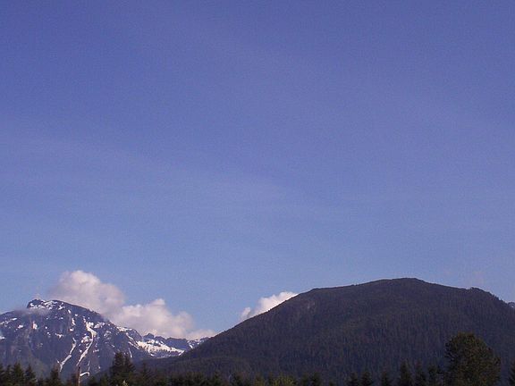 Mountain View off back deck