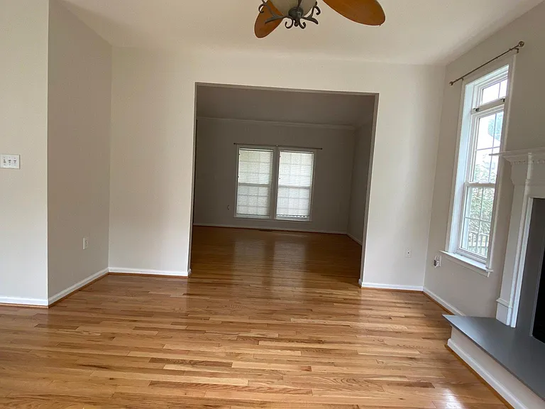 View from den / living room into formal living room