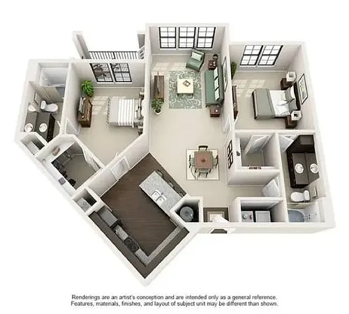 Floor plan Chateau