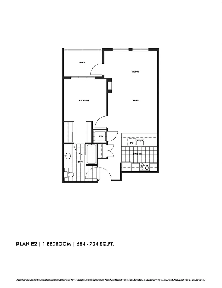 Floor plan 1X1 - B1