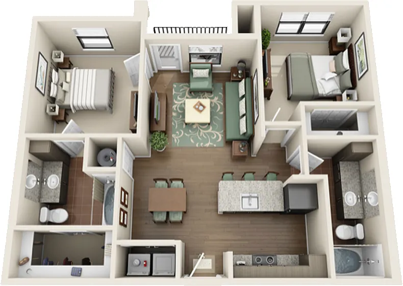 Floor plan B2