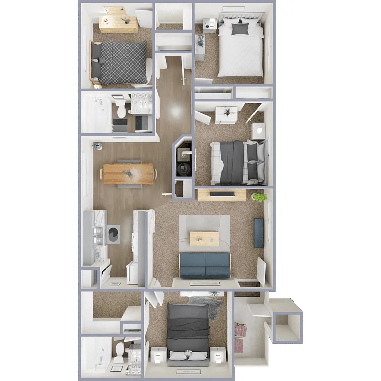 Floor plan D1