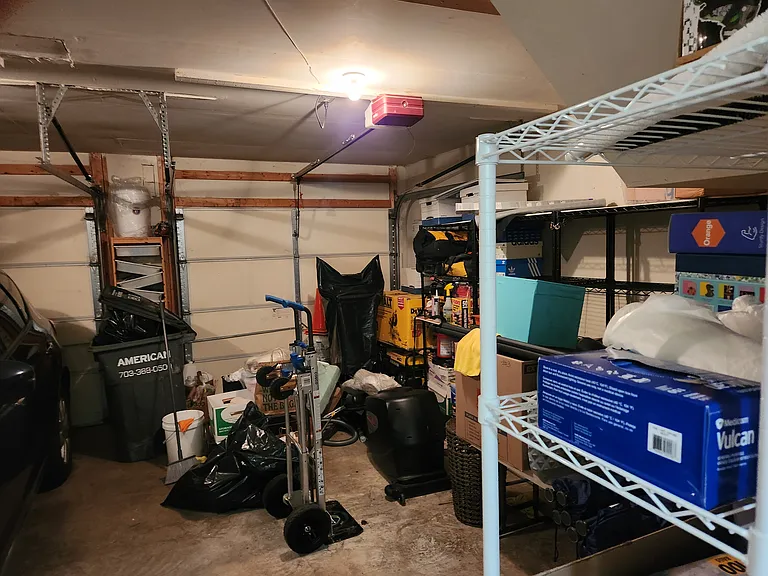 Two car garage