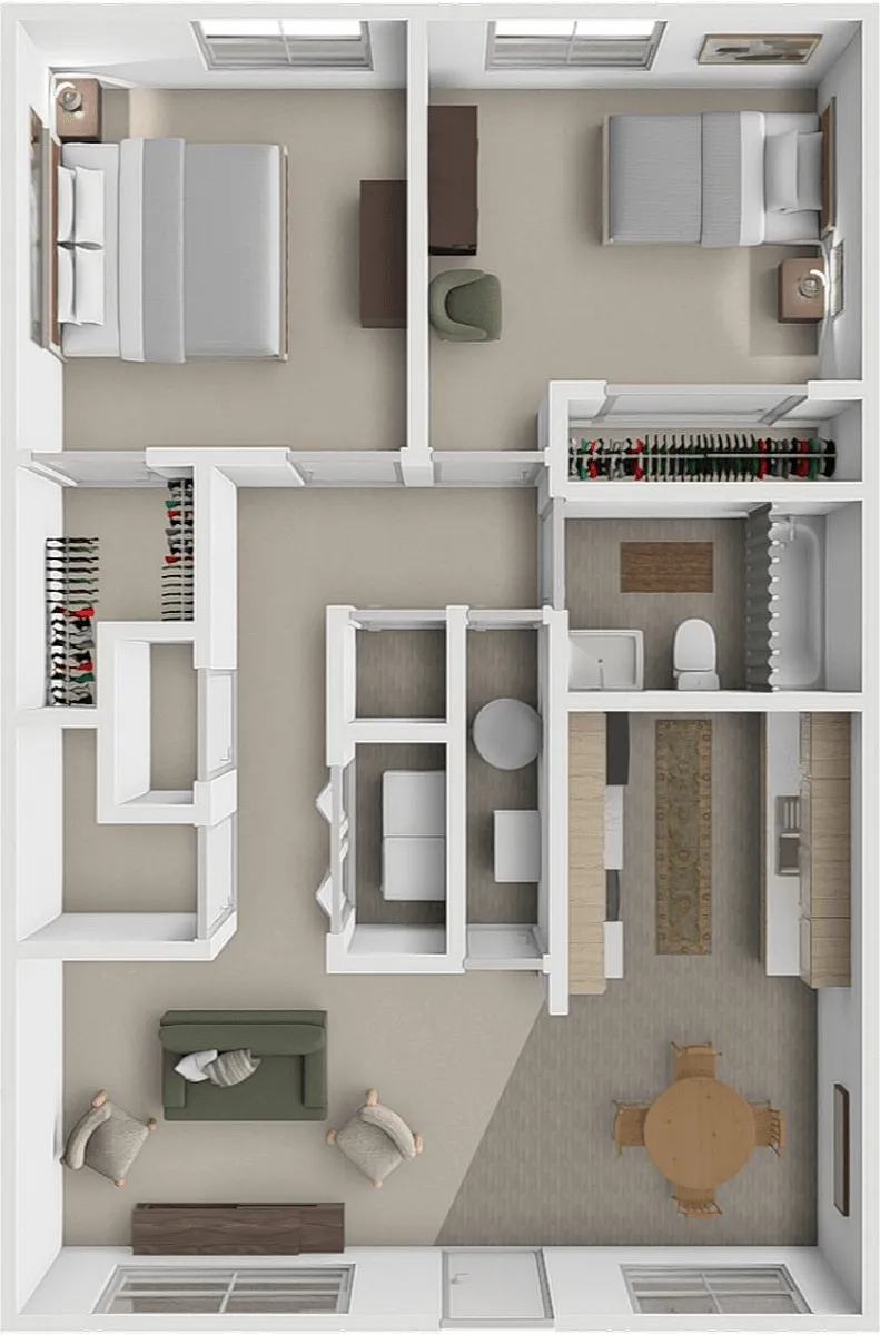 Floor plan Chalet
