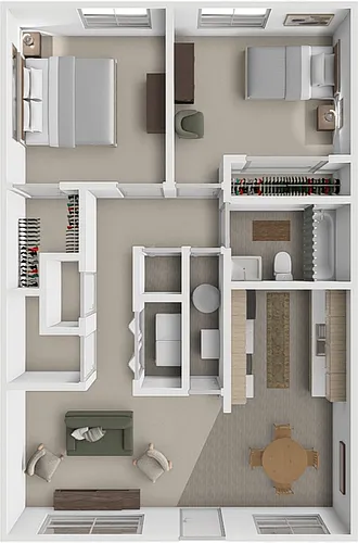 Floor plan Chalet