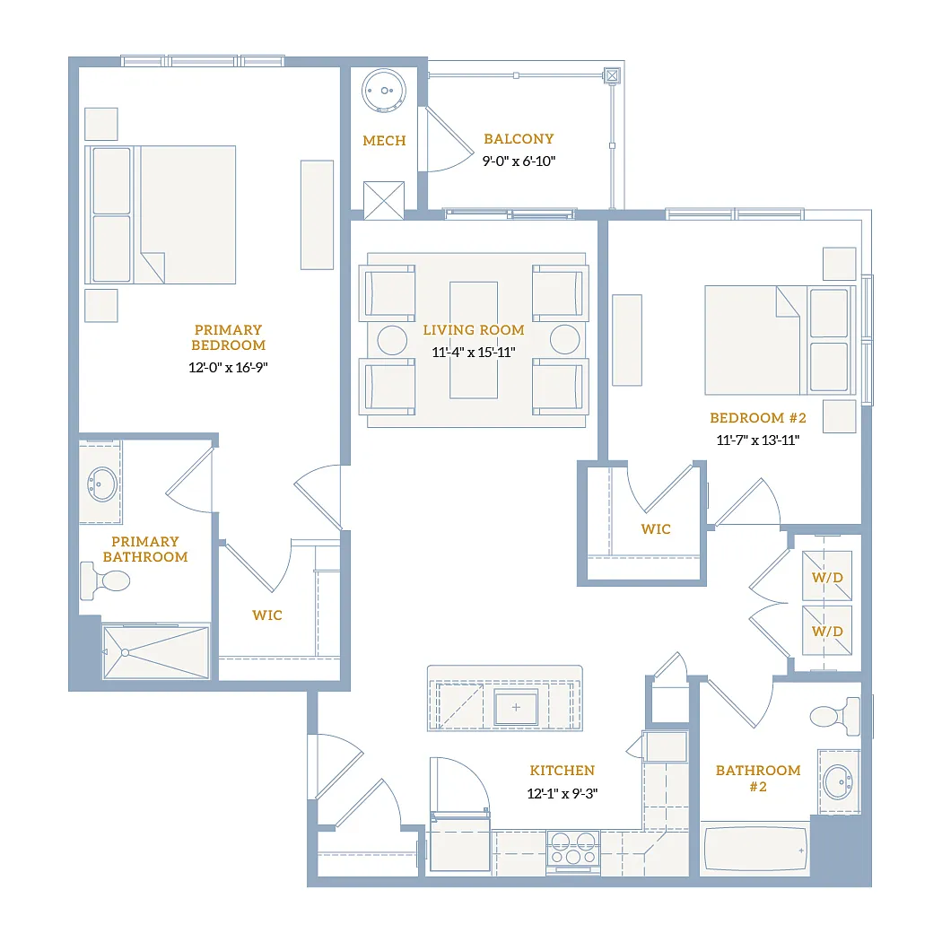 Floor plan B2A