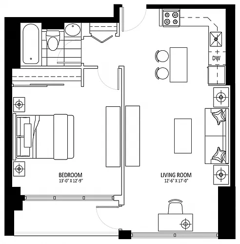 Floor plan The Somerset