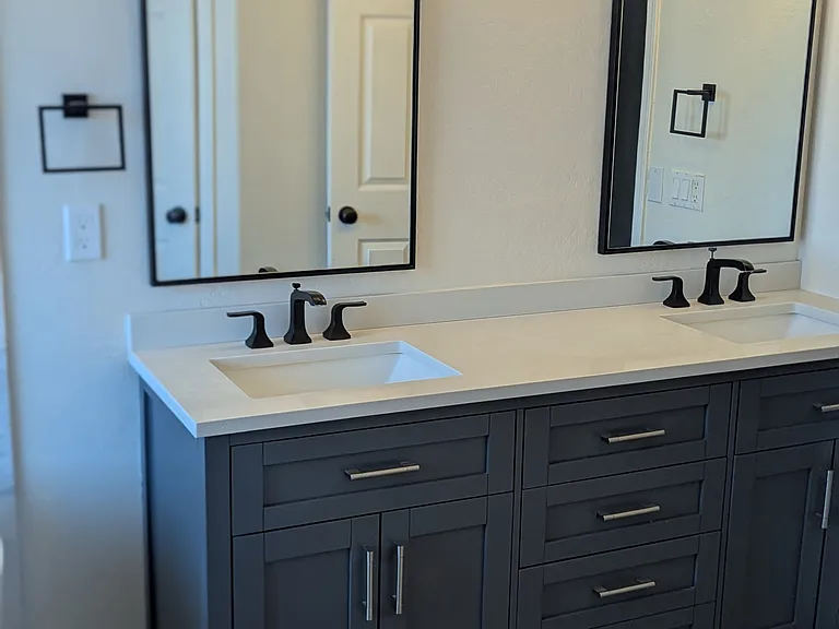 Remodeled Master bathroom