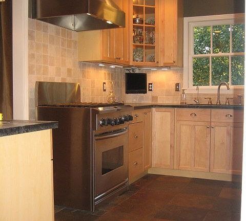 Commercial Appliances and Soapstone countertops