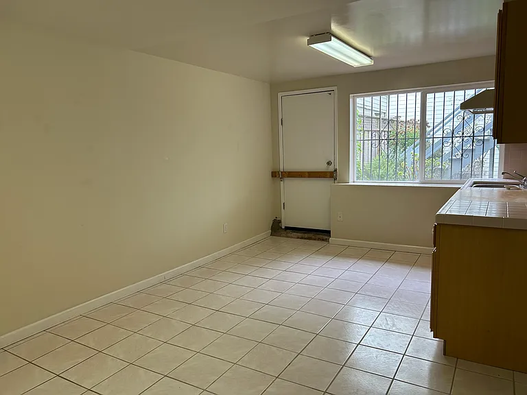 Extra space on bottom floor.