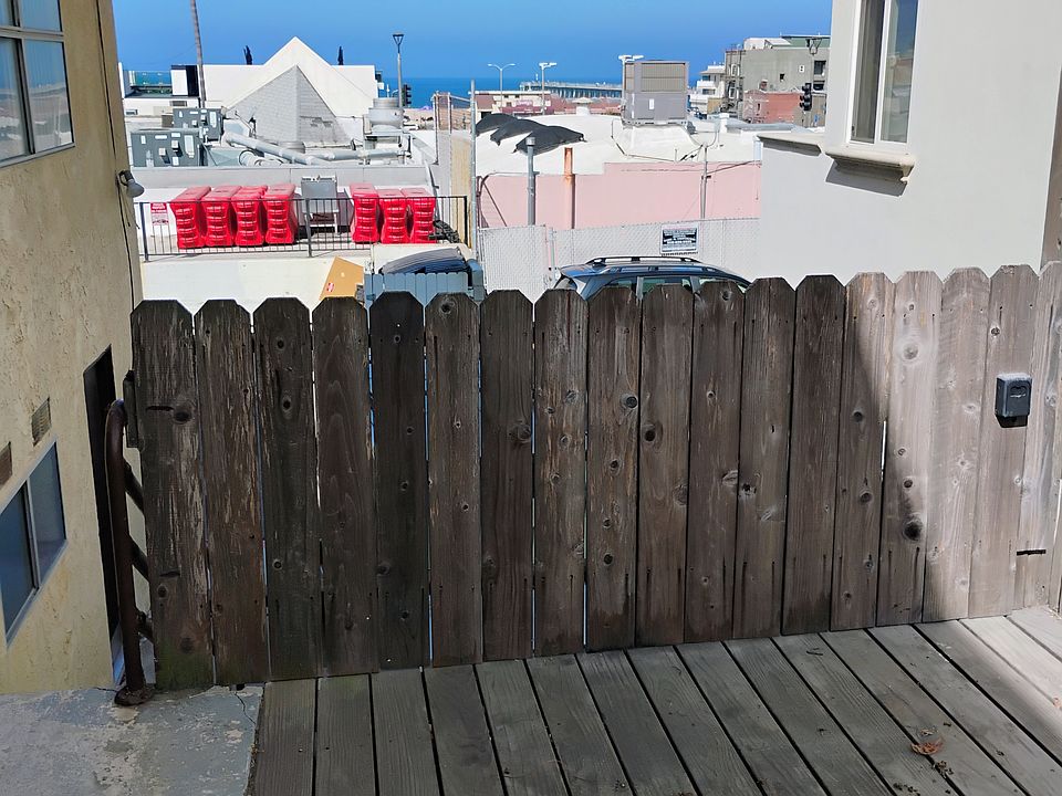 Deck for BBQ facing Ocean