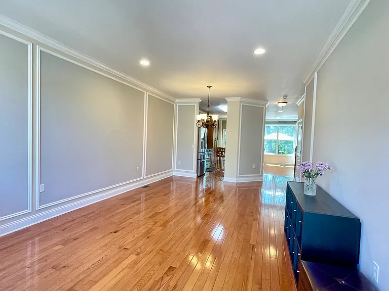 Open concept layout