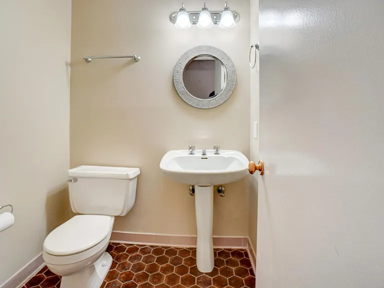 1/2 BATH FIRST FLOOR
