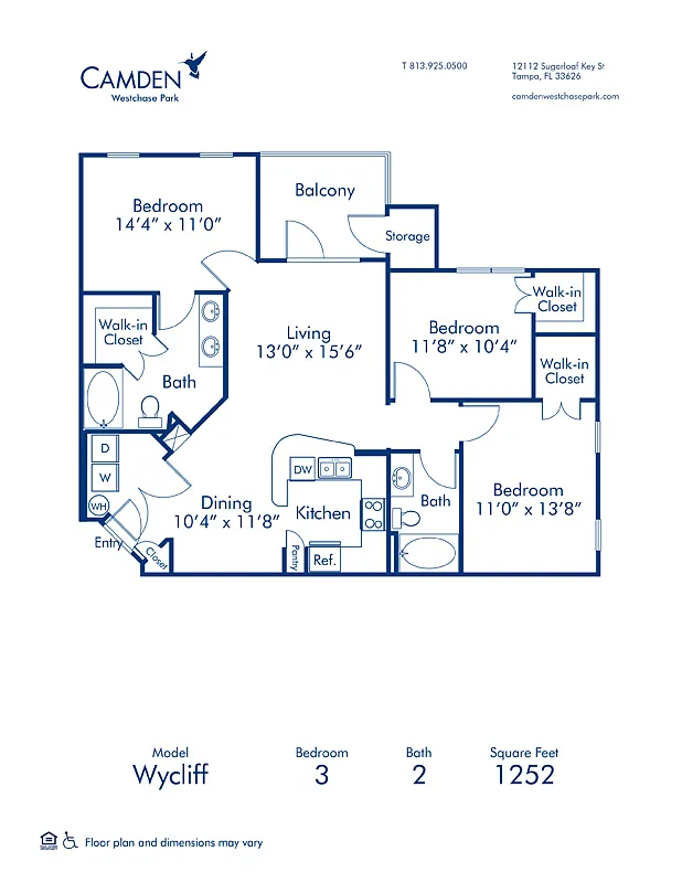Floor plan Wycliff
