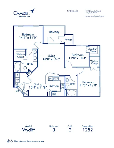 Floor plan Wycliff
