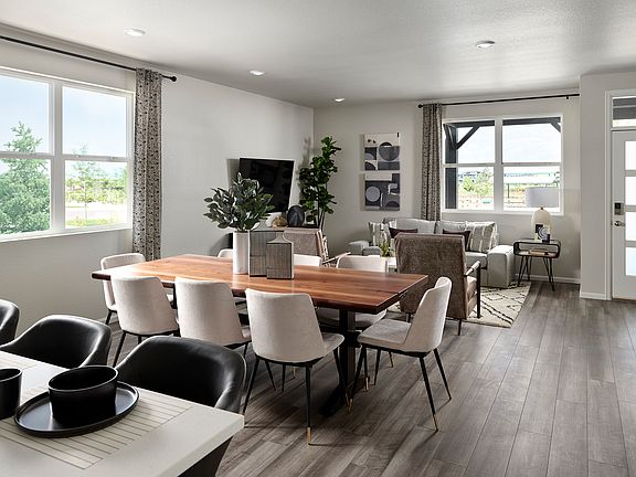 The Woodland floorplan modeled at Horizon Uptown.