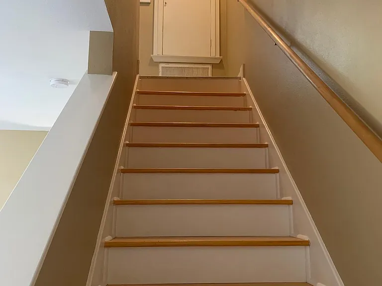 stairs to the upper floor