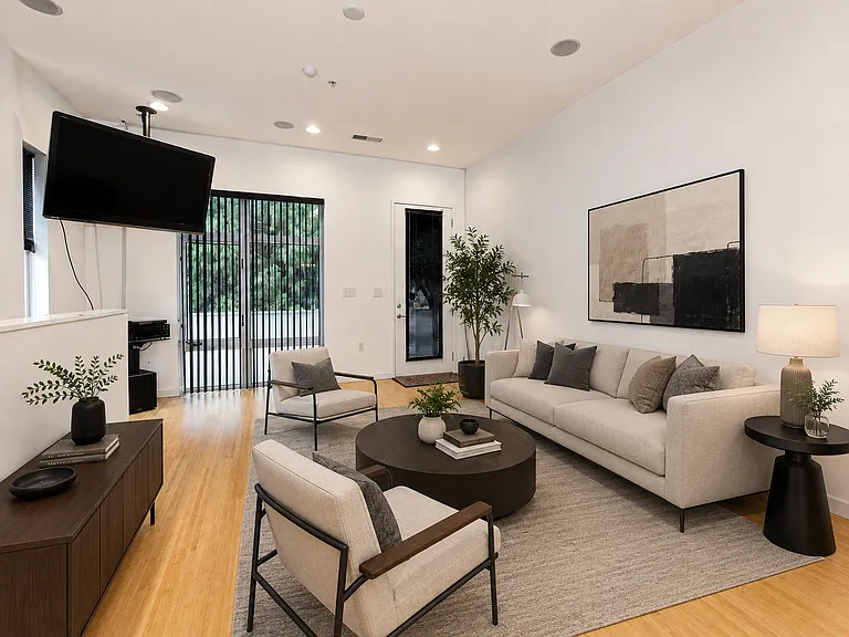 Virtually Staged Main Living Space.