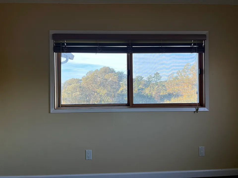 Bedroom window view