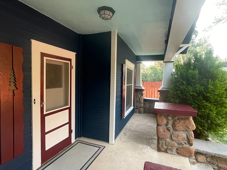 Large front porch