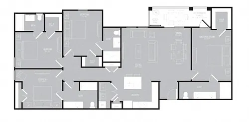 Floor plan D1