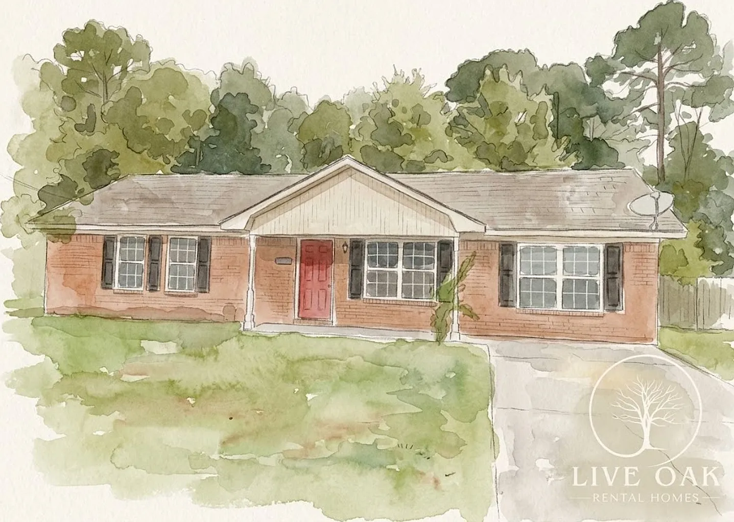 Charming 4-bedroom, 2-bath brick ranch-style home — Photo 1
