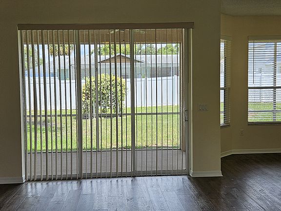 Sliding Glass Door to Back Porch
