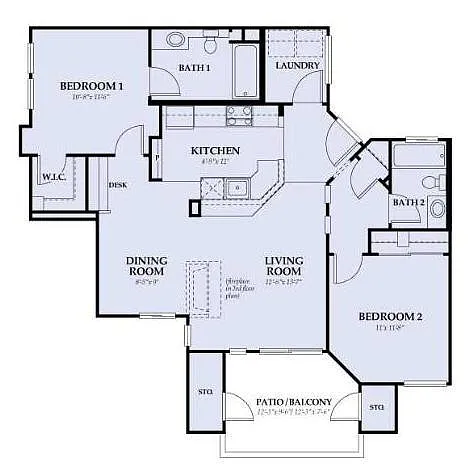 Floor plan Plan B1
