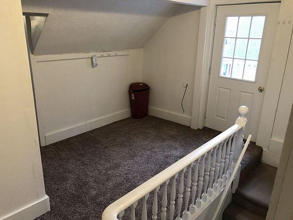 View from bedroom 1 into entry/common area.