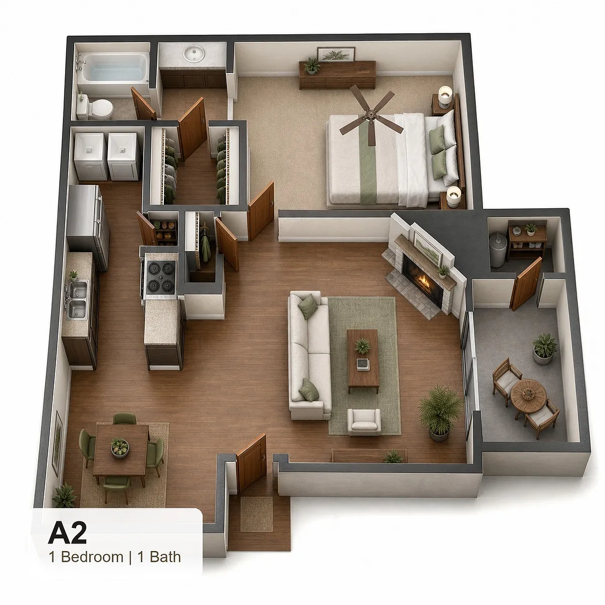 Floor plan A2