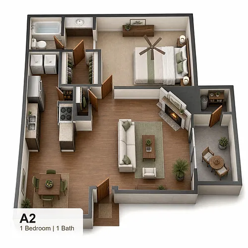 Floor plan A2