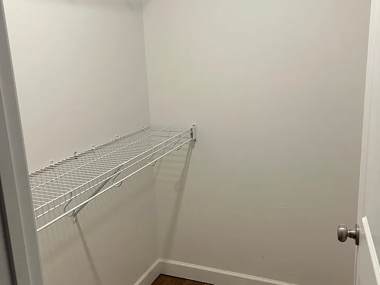 Primary closet