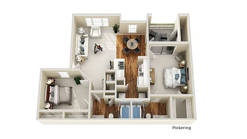 Floor plan Pickering