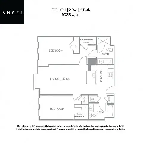 Floor plan Gough