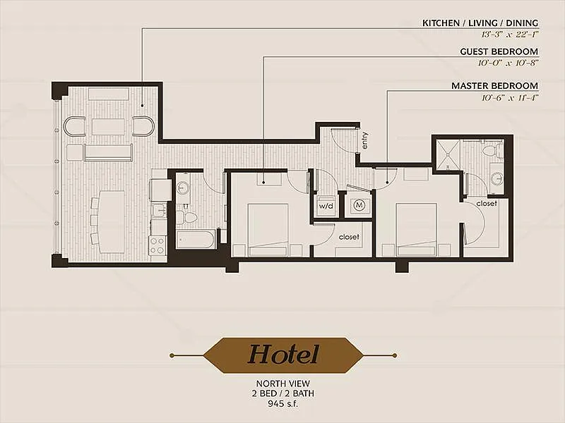 Floor plan Hotel