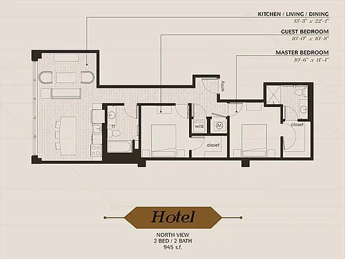 Floor plan Hotel