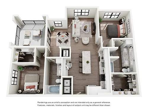 Floor plan B3