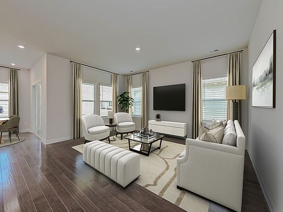 Step inside the Chandler s bright open-concept living space.