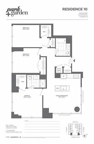 Floor plan 3 Bed/2 Bath